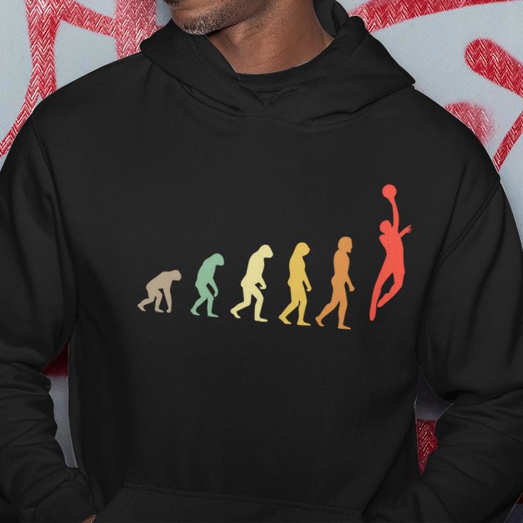 Evolution Basketball Human Evolution Basketball Player Silhouette Basketball Hoodie Unique Gifts