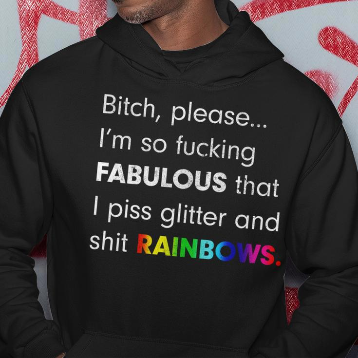 Fabulous Glitter And Rainbows Funny Gay Pride Tshirt Hoodie Unique Gifts