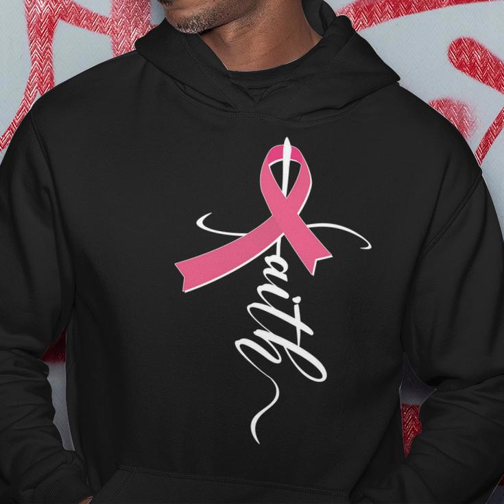 Faith Breast Cancer Awareness Ribbon Hoodie Unique Gifts