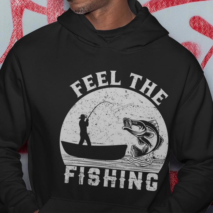 Feel The Fishing Hoodie Unique Gifts