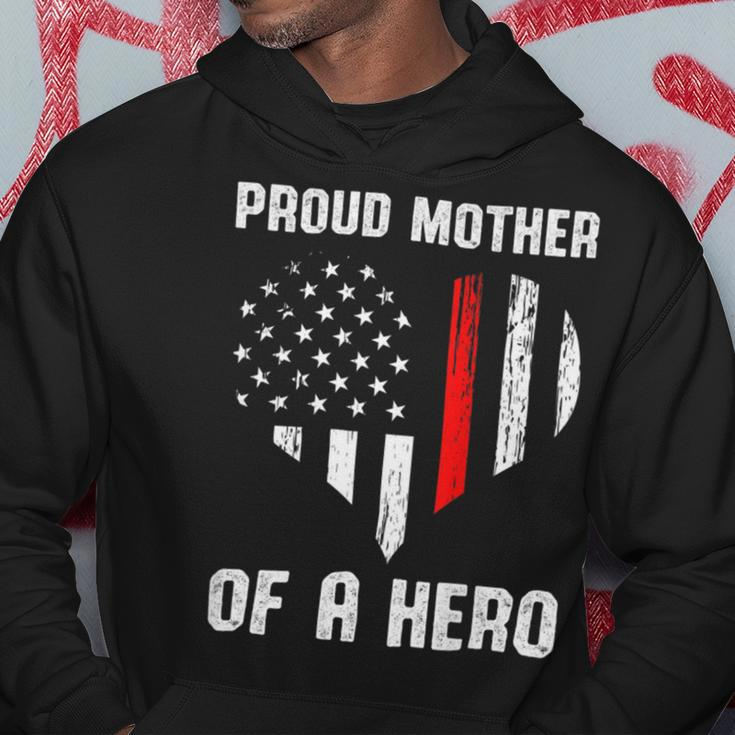 Firefighter Proud Mother Of A Firefighter Hoodie Funny Gifts