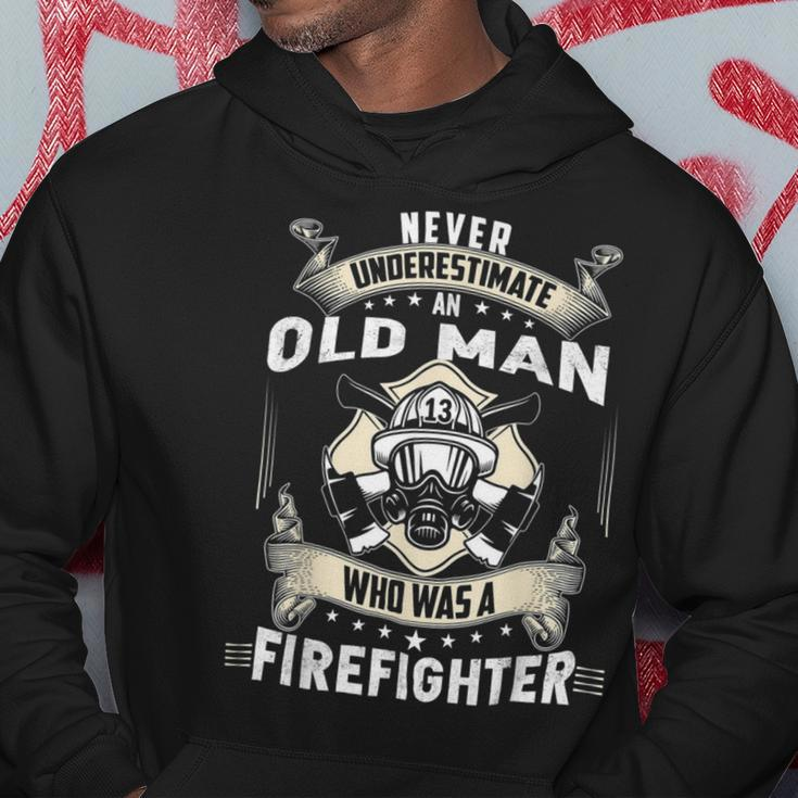 Firefighter Retired Firefighter Gifts Retired Firefighter V2 Hoodie Funny Gifts
