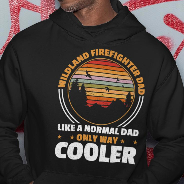 Firefighter Wildland Firefighter Dad Rescue Wildland Firefighting V2 Hoodie Funny Gifts