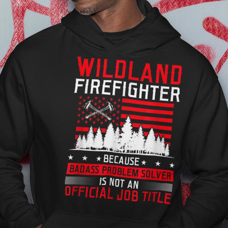 Firefighter Wildland Firefighter Job Title Rescue Wildland Firefighting V2 Hoodie Funny Gifts