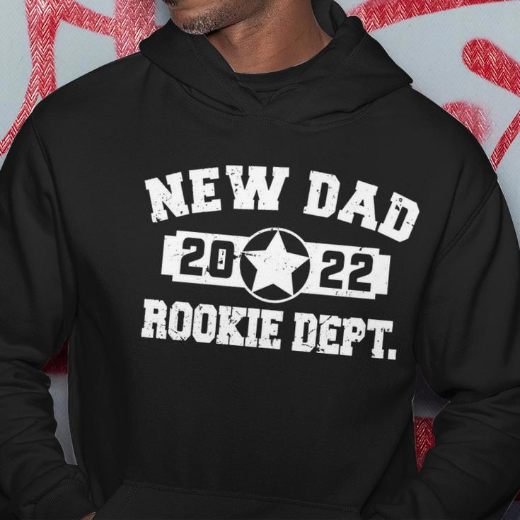 First Time Dad Est 2022 Rookie Dept Hoodie Unique Gifts