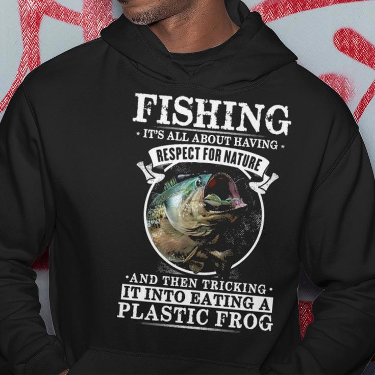 Fishing - Its All About Respect Hoodie Funny Gifts