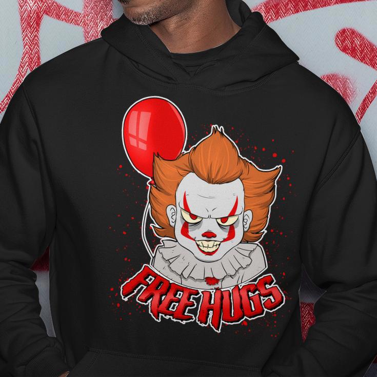 Free Hugs Scary Clown Funny Hoodie Unique Gifts