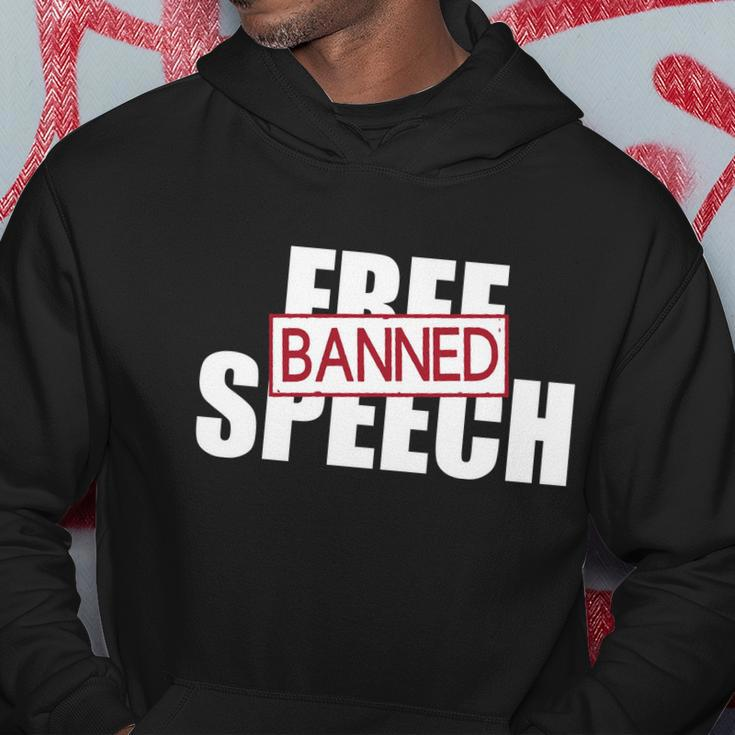 Free Speech Banned Hoodie Unique Gifts