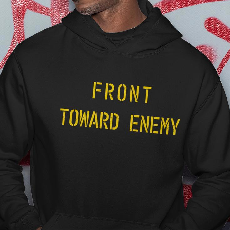 Front Toward Enemy Military Quote Vintage Hoodie Unique Gifts