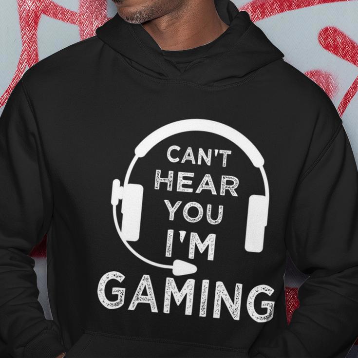 Funny Gamer Cant Hear You Im Gaming Teens Boys Girls Great Gift Hoodie Unique Gifts