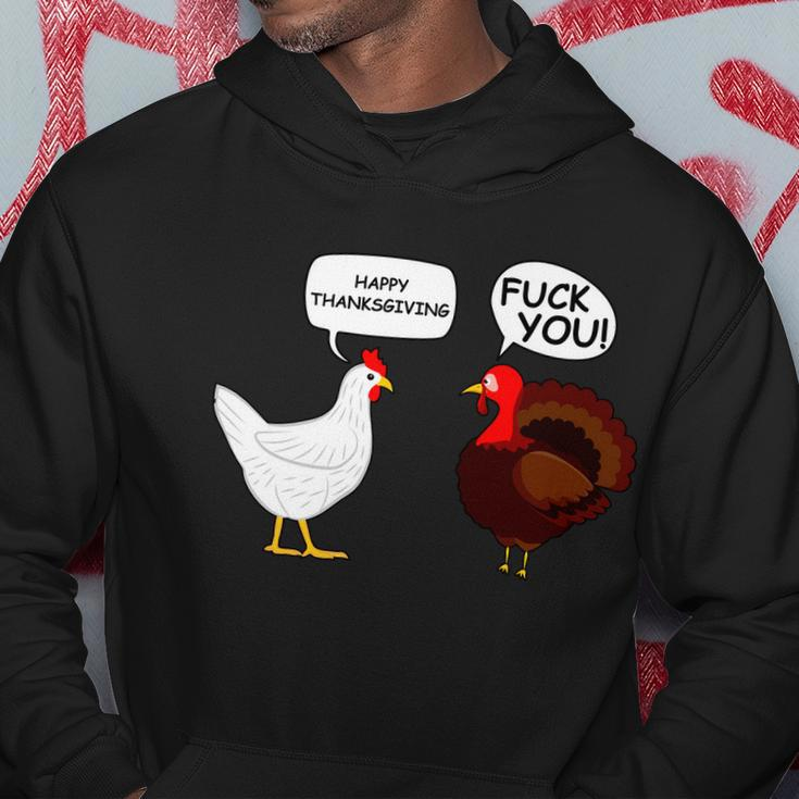 Funny Happy Thanksgiving Chicken Vs Turkey Tshirt Hoodie Unique Gifts