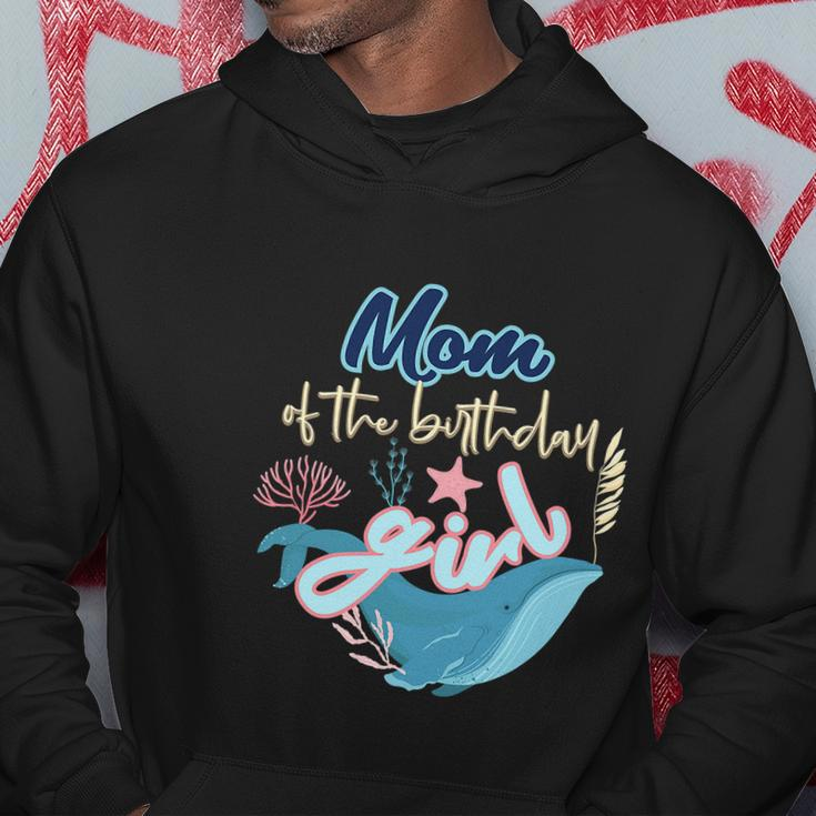 Funny Mom Of The Birthday Girl Under The Sea Hoodie Unique Gifts
