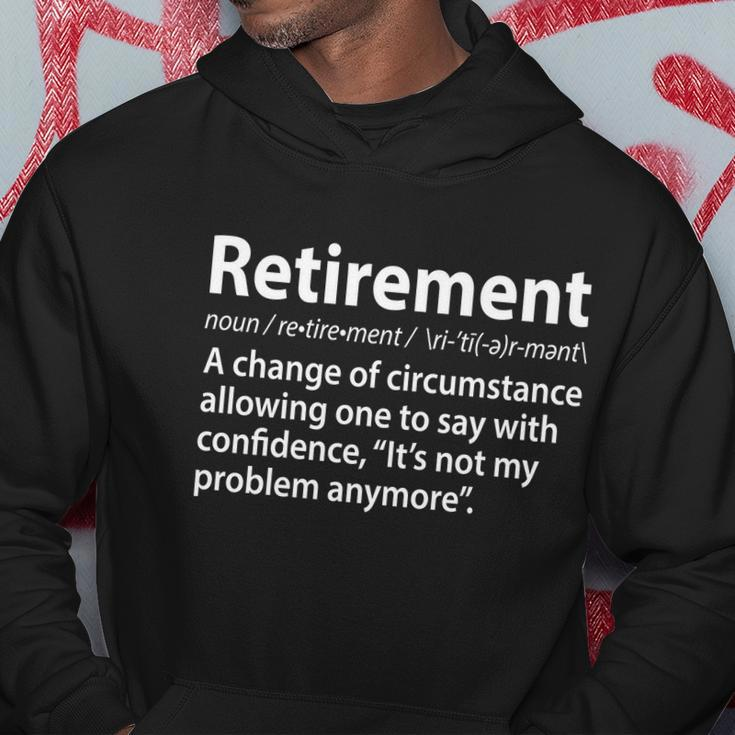 Funny Retirement Definition Tshirt Hoodie Unique Gifts
