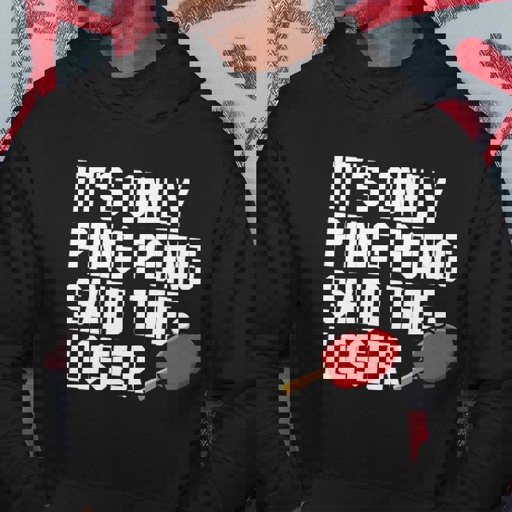 Funny Table Tennis Lover Graphic For Women And Men Ping Pong Gift Graphic Design Printed Casual Daily Basic V2 Hoodie Personalized Gifts