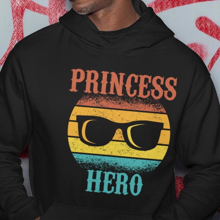 Funny Tee For Fathers Day Princess Hero Of Daughters Great Gift Hoodie Unique Gifts