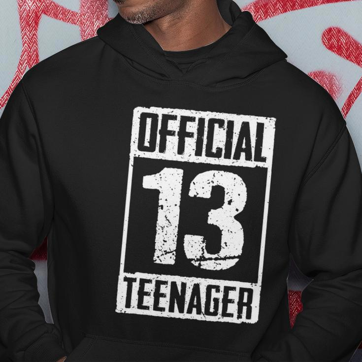 Funny Teenager 13 Years Old 13Th Birthday Boys Girl Hoodie Unique Gifts