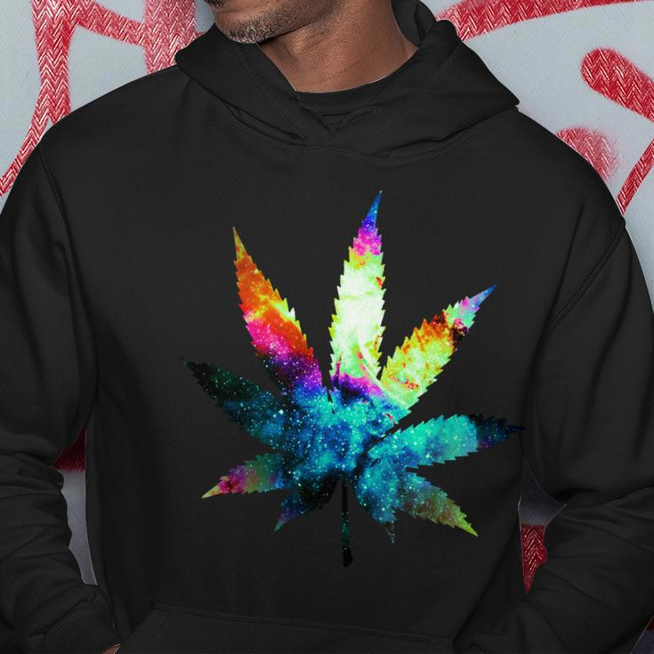 Galaxy Kush In Space Weed Hoodie Unique Gifts