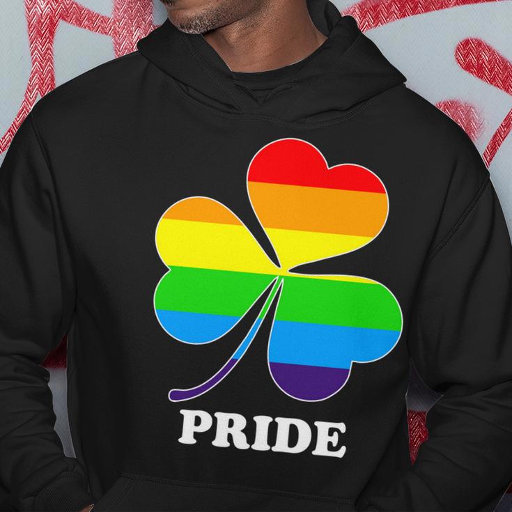 Gay Pride Cloverleaf Rainbow Tshirt Hoodie Unique Gifts