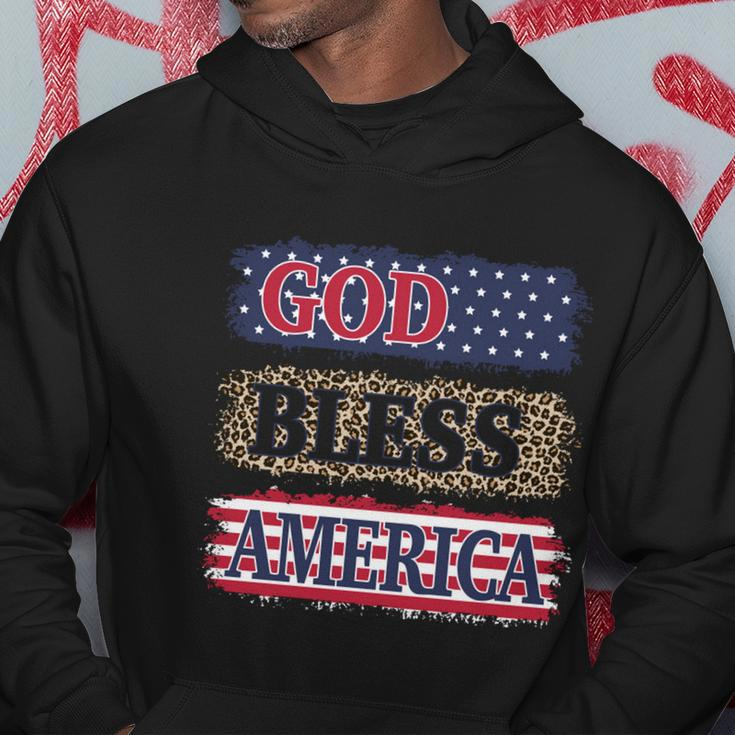 God Bless America Patriotic 4Th Of July Independence Day Gift Hoodie Unique Gifts