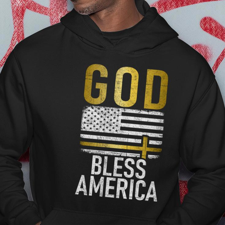 God Bless America Usa 4Th July Independence Gift Hoodie Unique Gifts