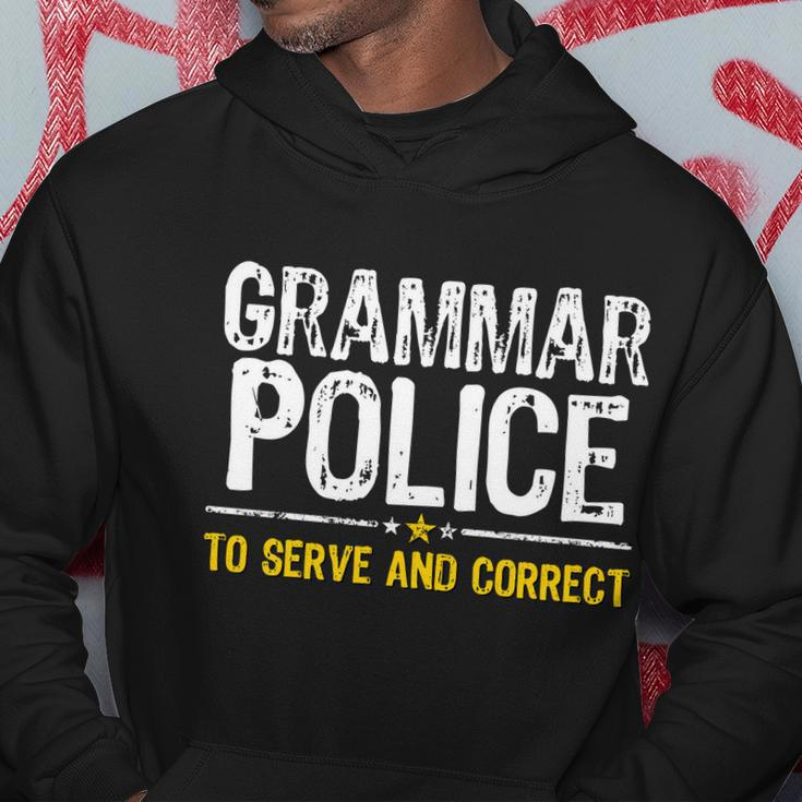 Grammar Police To Serve And Correct Funny Meme Tshirt Hoodie Unique Gifts