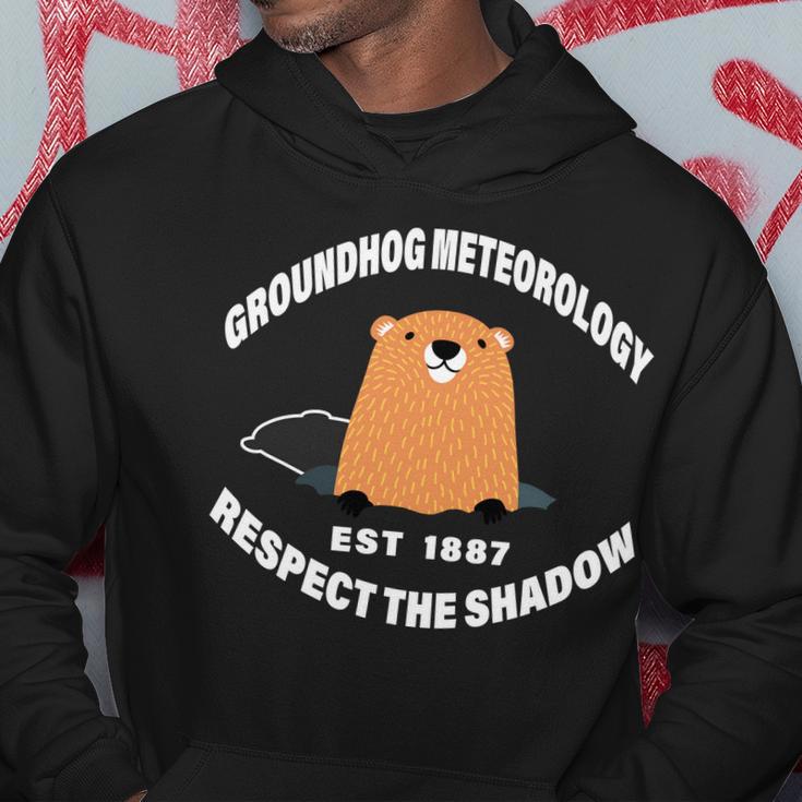 Groundhog Meteorology Respect The Shadow Tshirt Hoodie Unique Gifts