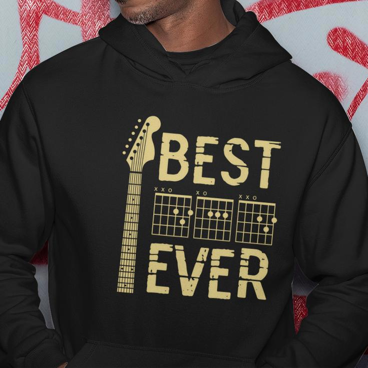 Guitarist Father Best Dad Ever D A D Chord Gifts Guitar Hoodie Unique Gifts