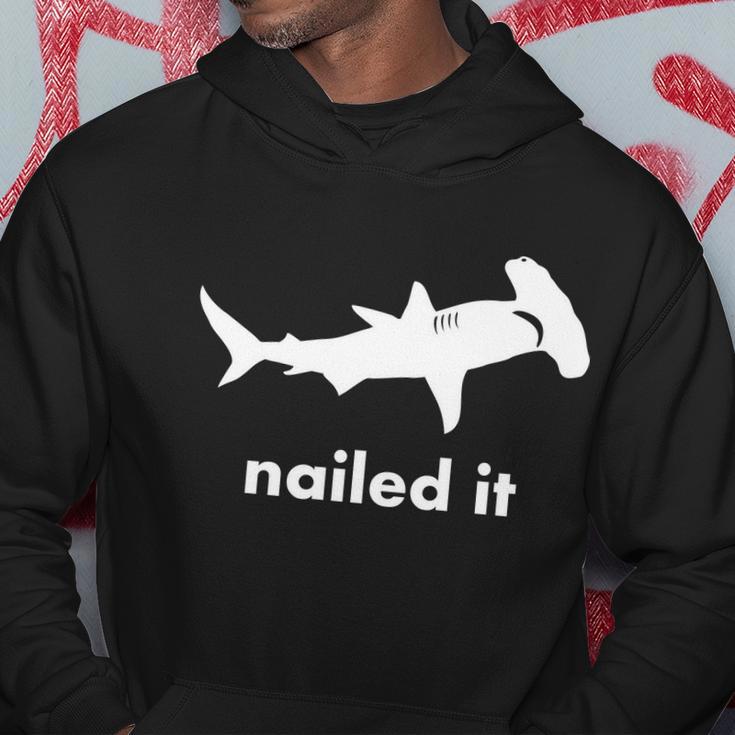 Hammerhead Nailed It Funny Hoodie Unique Gifts