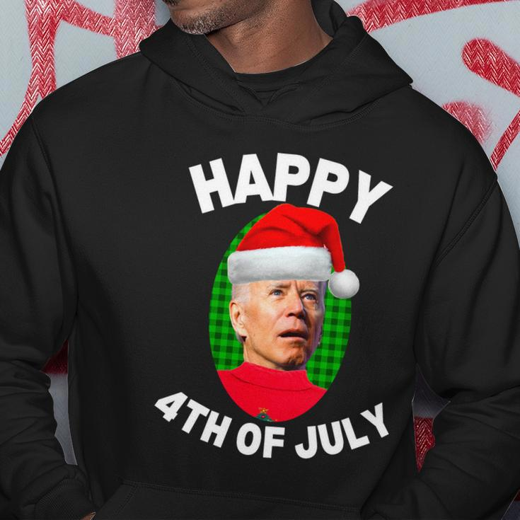 Happy 4Th Of July Funny Christmas Xmas Joe Biden President Gift Hoodie Unique Gifts