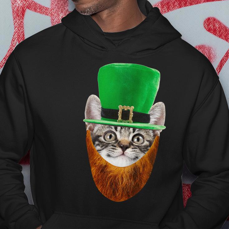 Happy St Catricks Day Funny Cat Ginger Beard St Patricks Day Tshirt Hoodie Unique Gifts