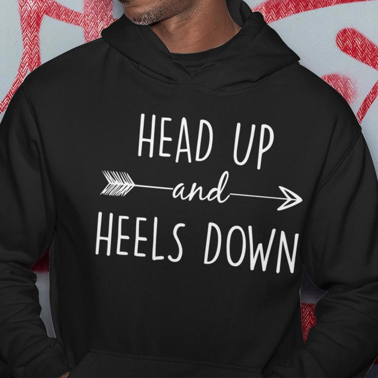 Head Up And Heels Down V2 Hoodie Unique Gifts