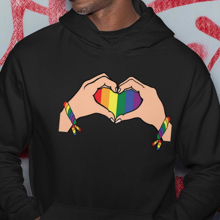 Heart Lgbt Gay Pride Lesbian Bisexual Ally Quote Hoodie Unique Gifts