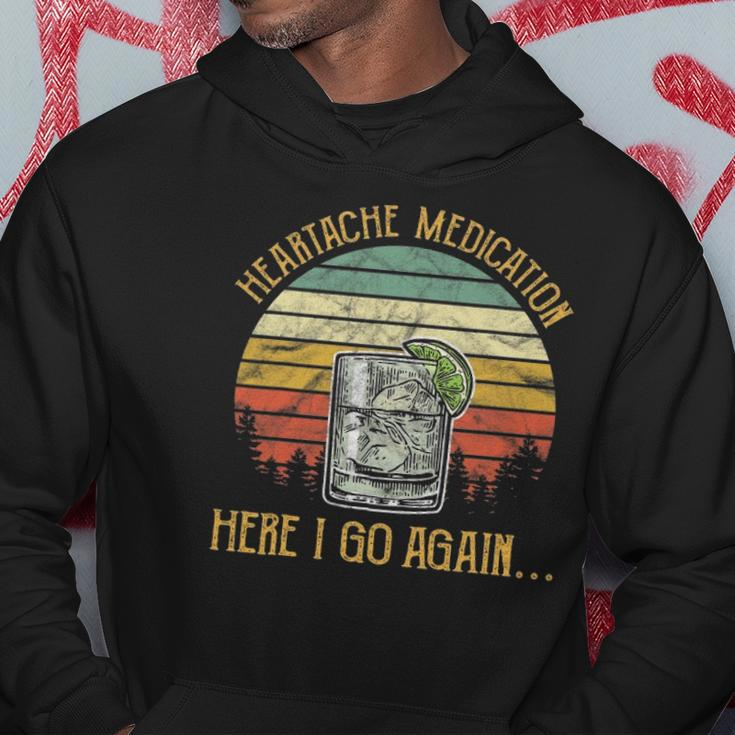 Heartache Medicationhere I Go Again&8230 Music Lover Hoodie Unique Gifts