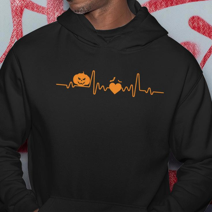 Heartbeat Pumpkin Halloween Quote V2 Hoodie Unique Gifts