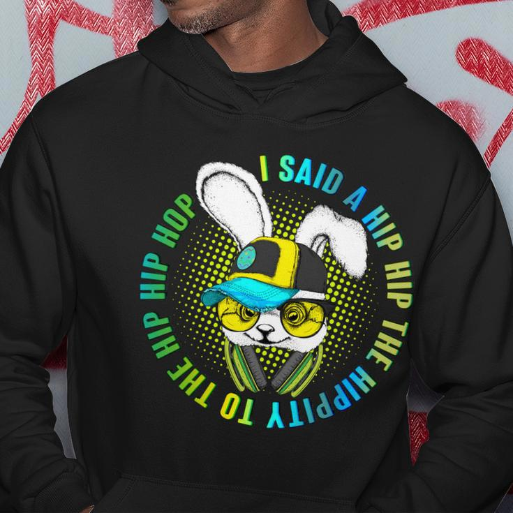 Hippity Hip Hop Bunny Hoodie Unique Gifts