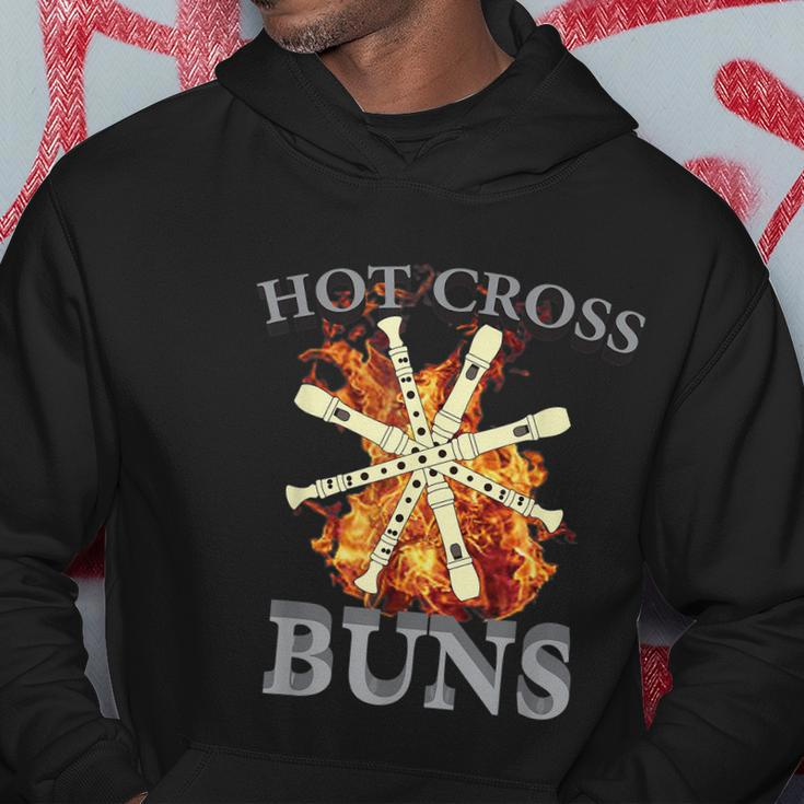 Hot Cross Buns Funny Trendy Hot Cross Buns Graphic Design Printed Casual Daily Basic Hoodie Personalized Gifts