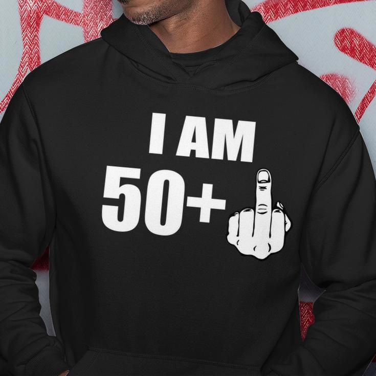 I Am 51 Middle Finger Funny 51St Birthday Hoodie Unique Gifts