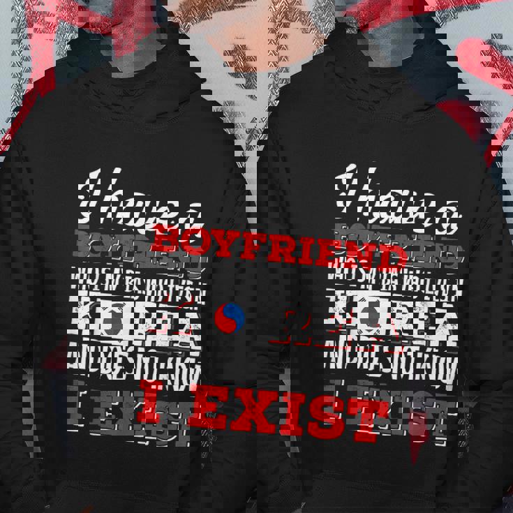 I Have A Boyfriend Who Is My Bias Kpop Lover Korean Kdrama Hoodie Personalized Gifts