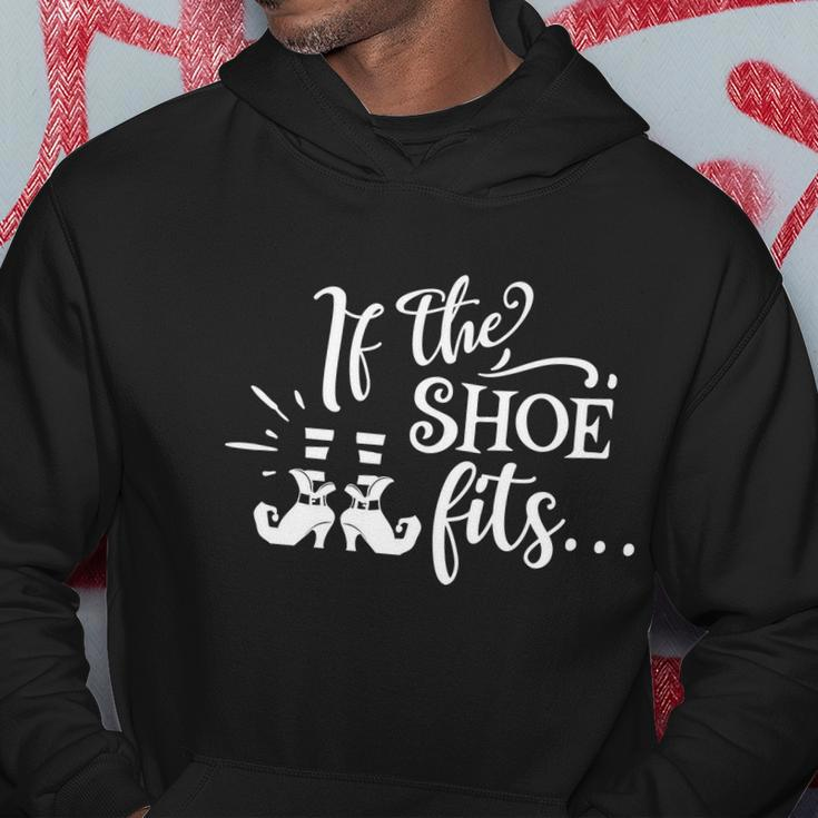 If The Shoe Fits Funny Halloween Quote Hoodie Unique Gifts