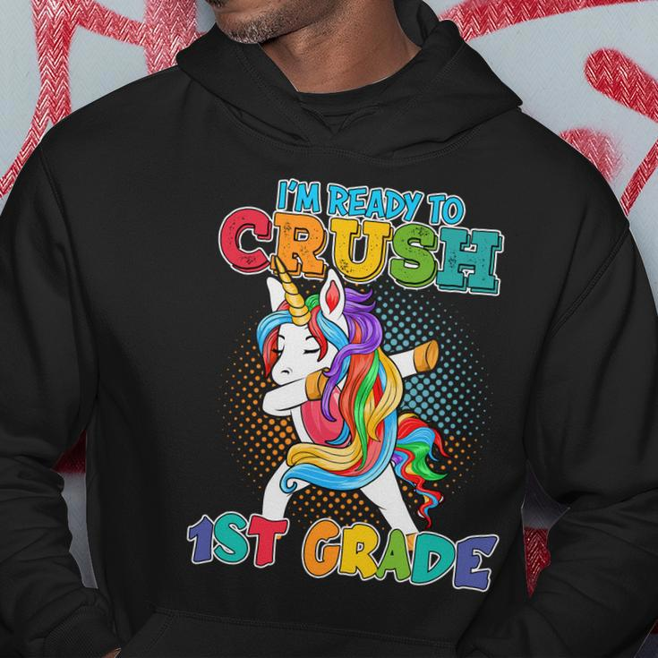 Im Ready To Crush 1St Grade Unicorn Back To School Hoodie Unique Gifts