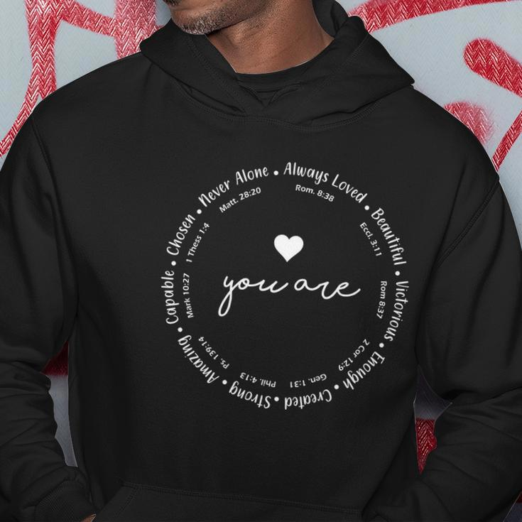 Inspiring Christian Faith Bible Quotes Hoodie Unique Gifts