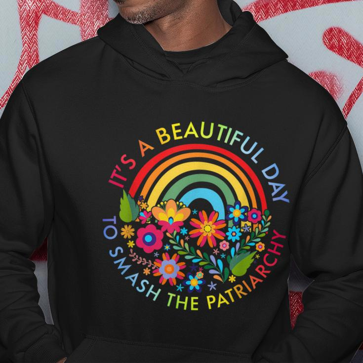 Its A Beautiful Day To Smash The Patriarchy Feminist Tee Hoodie Unique Gifts