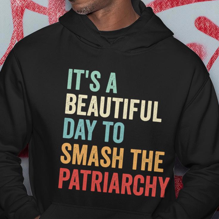 Its A Beautiful Day To Smash The Patriarchy Feminist Tee Hoodie Unique Gifts