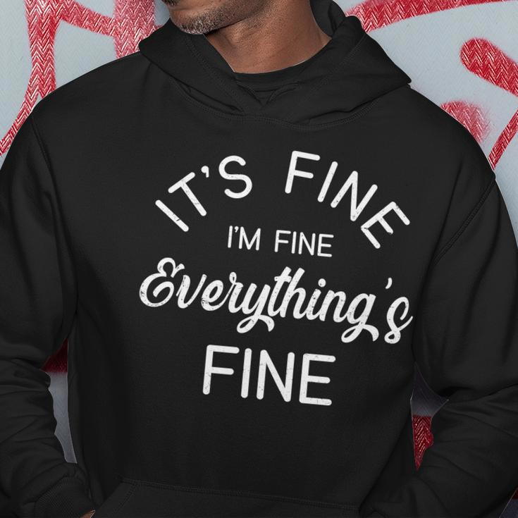 Its Fine Im Fine Everything Is Fine Funny Meme Tshirt Hoodie Unique Gifts