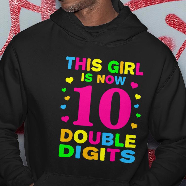 Its My 10Th Birthday Funny This Girl Is Now 10 Years Old Hoodie Unique Gifts