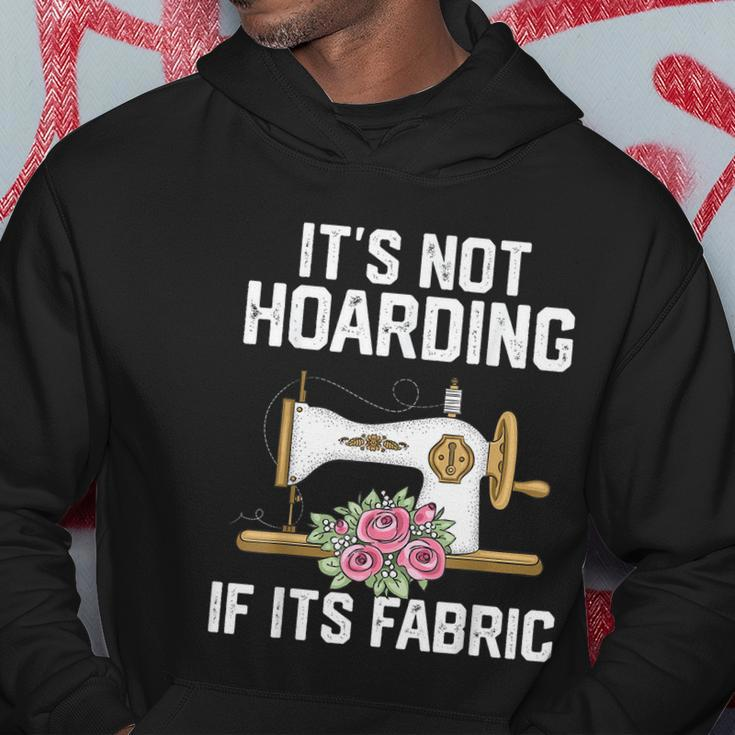 Its Not Hoarding If Its Fabric Funny Quilter Quilt Quilting Hoodie Unique Gifts