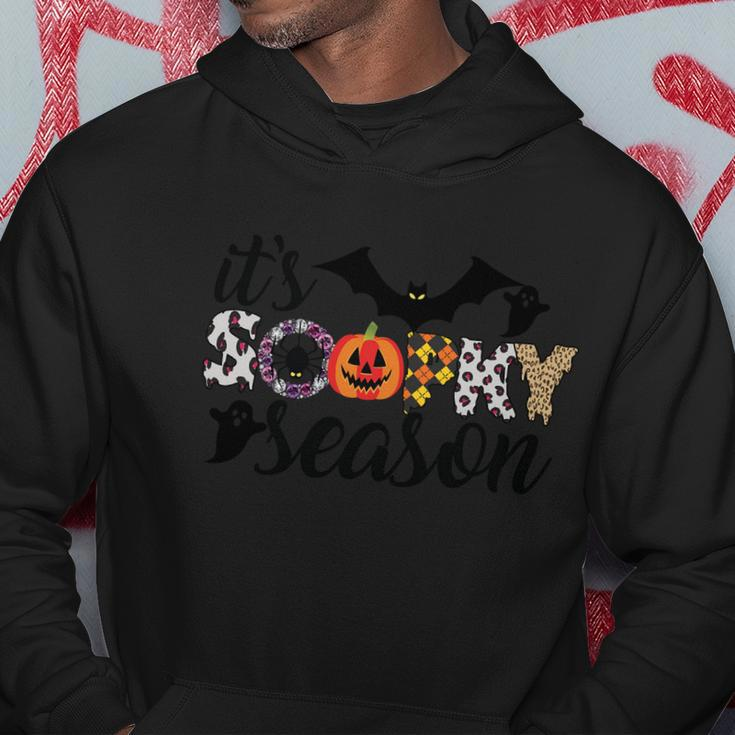 Its Spooky Season Bat Halloween Quote Hoodie Unique Gifts