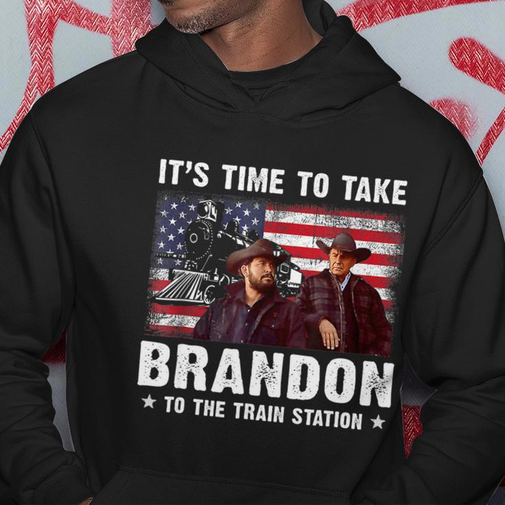 Its Time To Take Brandon To The Train Station V2 Hoodie Unique Gifts