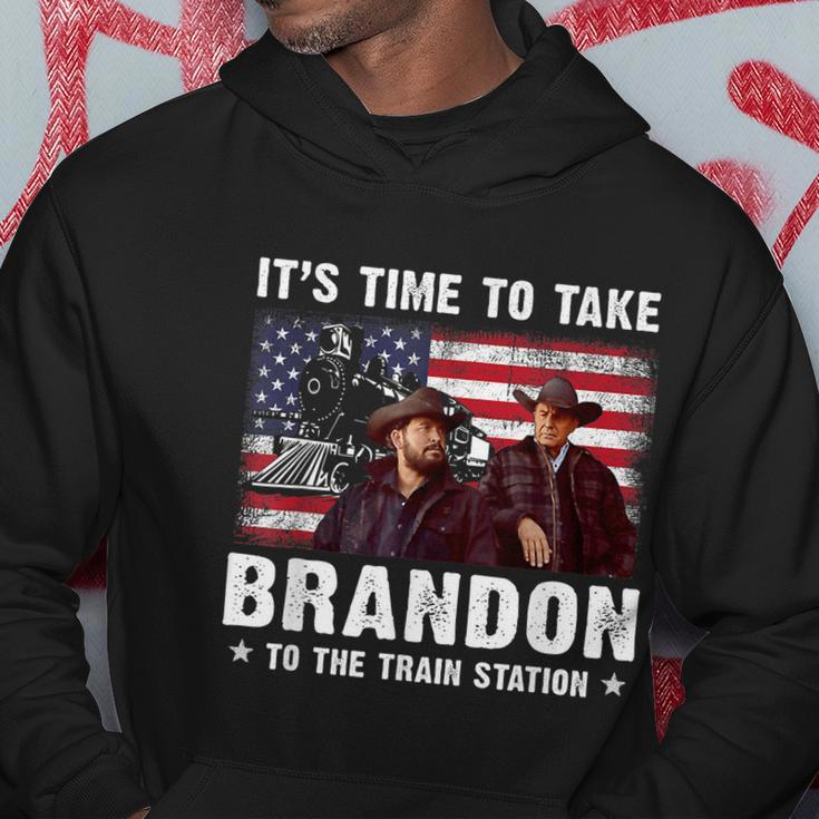 Its Time To Take Brandon To The Train Station V3 Hoodie Unique Gifts