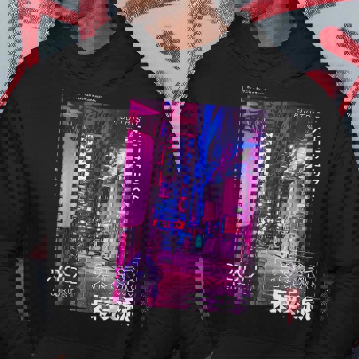 Japanese Cyberpunks Tokyo Streetwear Aesthetic Graphic Men Hoodie Personalized Gifts